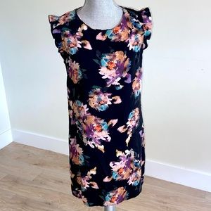 Nicole Miller New York Floral Print Mini Dress Size 4